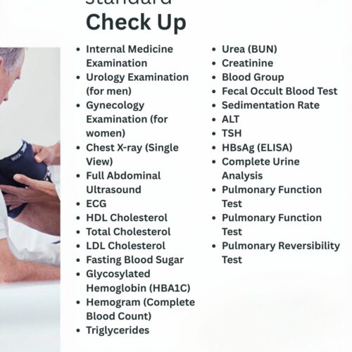 10% Deposit for Standard Check-up Service